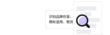 识别品牌仿冒、商标滥用、假货售卖